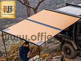 ARB Aluminium Awning Black Edition Тент-маркиза 2500 X 2500 мм с Led освещением и черным алюминиевым корпусом 