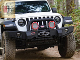 Бампер передний ARB Deluxe для Jeep Wrangler JL и Gladiator JT 2018+, порошковая окраска, с дугой Бампер передний ARB Deluxe для Jeep Wrangler JL и Gladiator JT 2018+, порошковая окраска, с дугой