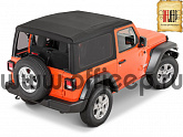 Крыша Mopar 82215147 мягкая съемная для Jeep Wrangler JL 2doors черная с тонироваными стеклами