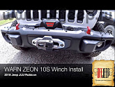 Лебедка Warn ZEON 12S автомобильная электрическая с синтетическим тросом
