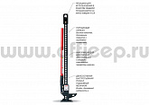 Домкрат Hi-lift Jack HL-604 150 см реечный автомобильный черный