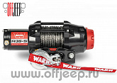 Лебедка WARN R35S для ATV и UTV с синтетическим тросом