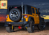 Бампер ARB задний Jeep Wrangler JK, н/о, порошковая окраска, под калитку.