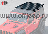 Багажник RIVAL модульный для Jeep Wrangler JL/JK с крепежом 1715x1430