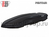 Бокс на крышу автомобиля багажный Pentair COBRA 520L черный глянец, двусторонний