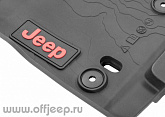 Коврики салонные Mopar для Jeep Wrangler JL Unlimited 4 door 2018 комплект