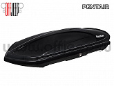 Бокс на крышу автомобиля багажный Pentair COBRA 390L черный глянец, двусторонний