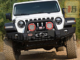 Бампер передний ARB Deluxe для Jeep Wrangler JL и Gladiator JT 2018+, порошковая окраска, с дугой Бампер передний ARB Deluxe для Jeep Wrangler JL и Gladiator JT 2018+, порошковая окраска, с дугой