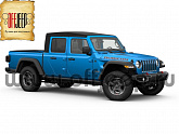 Крыша Mopar 82215614 мягкая съемная для Jeep Gladiator JT черная с тонироваными стеклом Twill