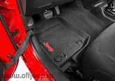 Коврики салонные Mopar для Jeep Wrangler JL Unlimited 4 door 2018 комплект