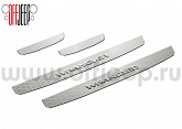 Накладки на пороги Mopar для Jeep Wrangler JL 4D  / Gladiator JT из нержавеющей стали