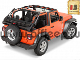 Крыша Mopar 82215147 мягкая съемная для Jeep Wrangler JL 2doors черная с тонироваными стеклами