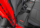 Коврики салонные Mopar для Jeep Wrangler JL Unlimited 4 door 2018 комплект