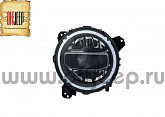 Светодиодная фара Mopar для Jeep Wrangler JL и Gladiator JT левая, американский свет, ангельские глазки