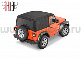 Крыша Mopar 82215147 мягкая съемная для Jeep Wrangler JL 2doors черная с тонироваными стеклами