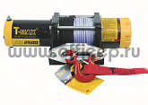 Лебедка T-Max Winch ATW PRO 2500 с синтетическим тросом для квадроцикла / ATV (1150 кг.)