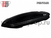 Бокс на крышу автомобиля багажный Pentair COBRA 420L черный глянец, двусторонний